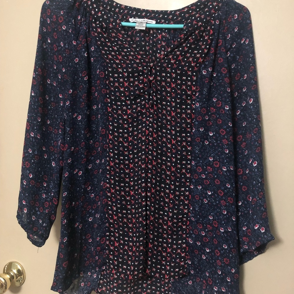 Blue Hippy Shirt
